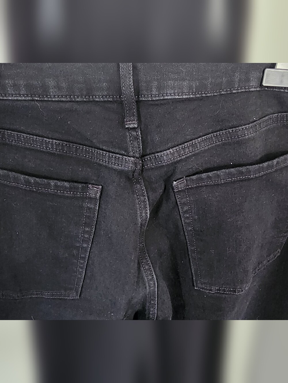 Old Navy Black High-Rise WOW Wide-Leg Jeans - Picture 9 of 10
